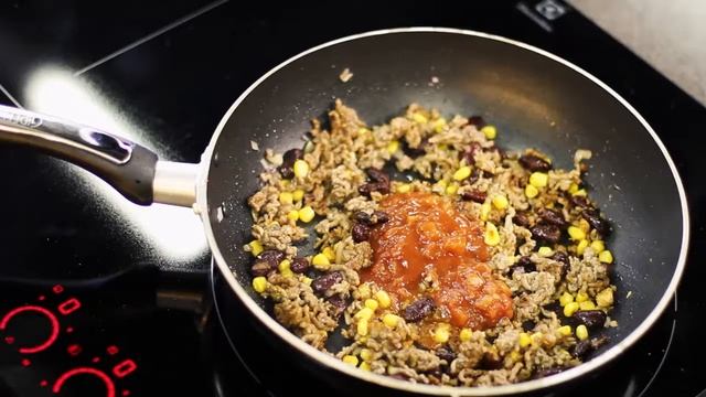 Буррито с мясным фаршем смотреть онлайн