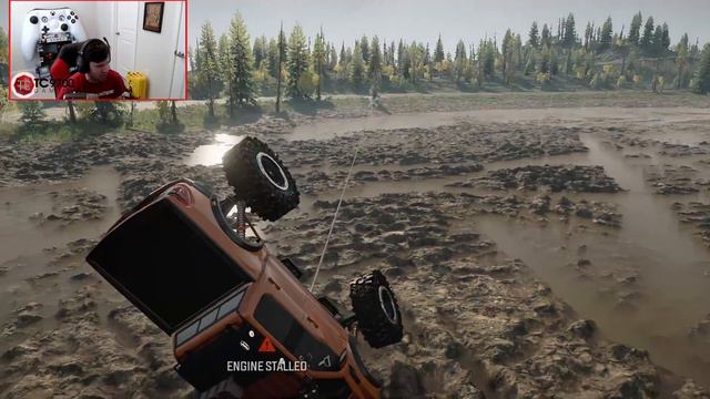 SnowRunner: NEW Ford Raptor MUD TRUCK vs HUGE MUD PARK! смотреть онлайн