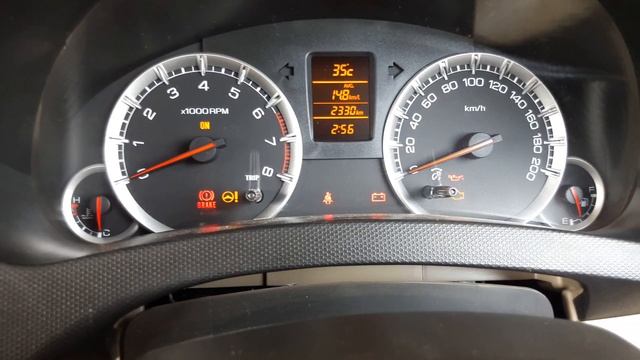 Dashboard Warning Light.