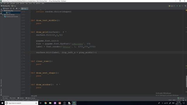 Pygame Tutorial - Creating Tetris смотреть онлайн