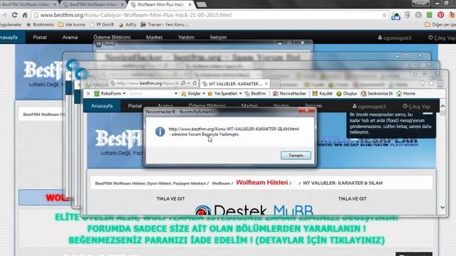 NoviceHacker - MyBB Spam Bot [Deneme Video] смотреть онлайн
