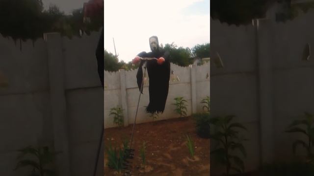 Такого Вы еще не видели! Пугало-флюгер Призрачный гонщик (Крик)/ scarecrow смотреть онлайн