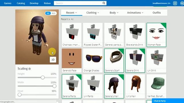 How To Make Your Roblox Avatar Not Look Like a Noob!!! смотреть онлайн