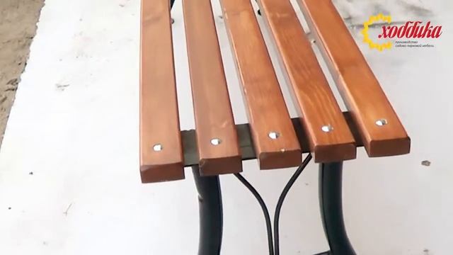 Банкетка садовая 