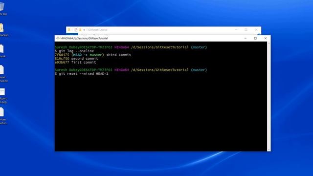 #3: How to Delete or Remove Commits in GIT | Understand --mixed vs --soft vs --hard Reset смотреть онлайн