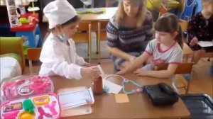 Сюжетно ролевая игра Больница средняя группа