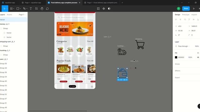 How to design home screen complete flow | food app UI Design in Figma | Figma Tutorial | 2023 смотреть онлайн