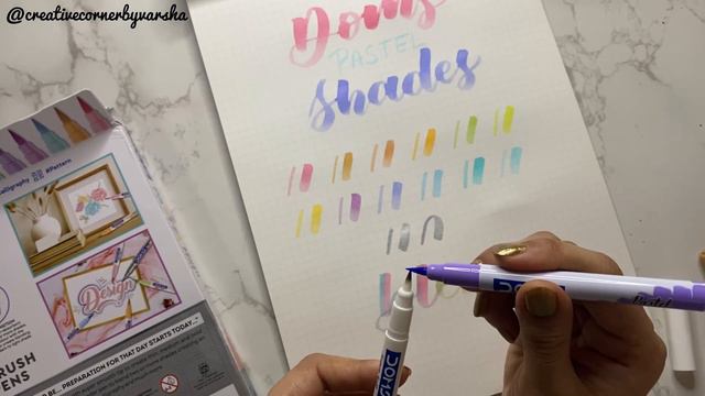 Doms brush pen haul | doms metallic brush pen| doms pastel brush pen | @DOMSIndiaofficial смотреть онлайн
