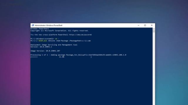 Installing .CAB files in Windows 10 смотреть онлайн