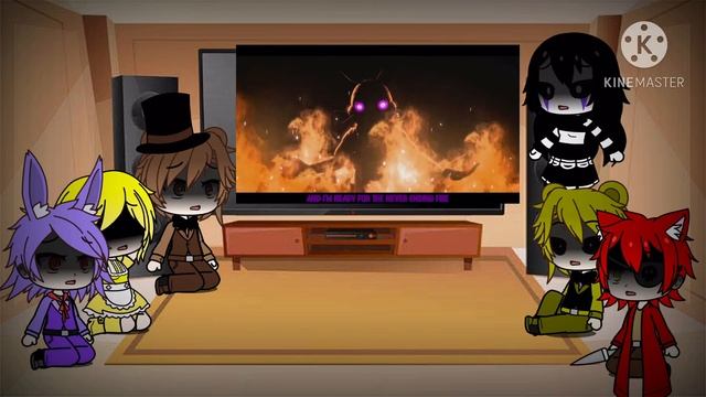 FNAF 1 + puppet reacts to Darkest Desires смотреть онлайн