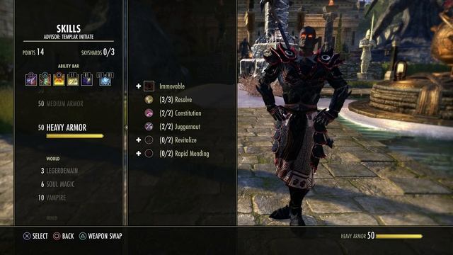 ESO - "OFF Balance" Magicka Templar Build - (Dragon Bones) смотреть онлайн