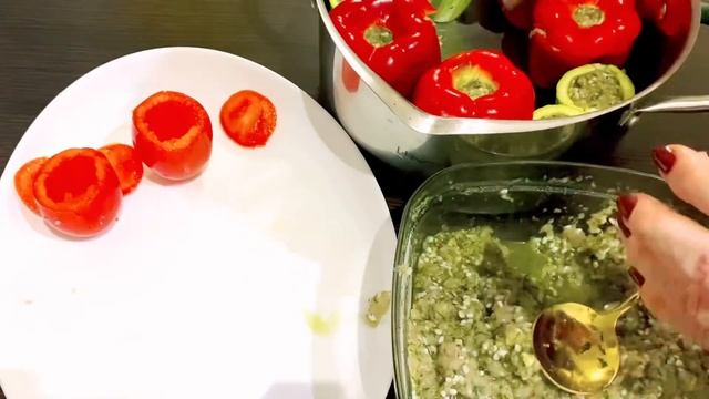 Долма из виноградных листьев и овощей. Все в одной кастрюле. НЕВЕРОЯТНЫЙ вкус. Долма АССОРТИ. Толма смотреть онлайн