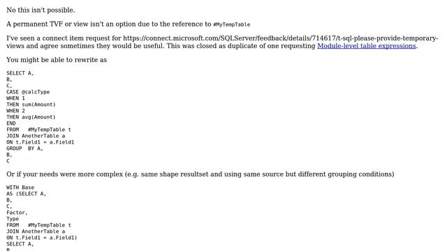 Databases: Is it possible to define a function within a stored procedure? (2 Solutions!!) смотреть онлайн