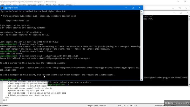 Running Apache Spark on docker swarm | Apache Spark Installation | Spark Cluster Docker Containers смотреть онлайн
