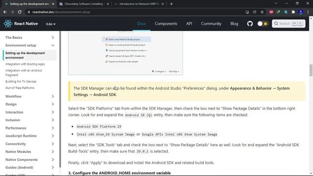 Installation React native on Windows 10 смотреть онлайн