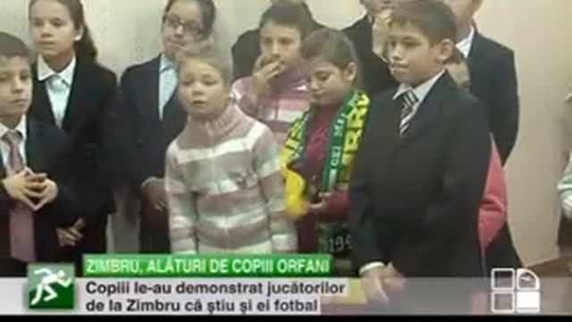 FC Zimbru a vizitat Casa Copilului "Preafericitul Iosif" смотреть онлайн