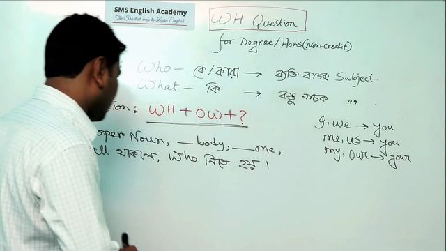 How to make WH questions Easily | WH Questions examples |Bengali Lecture for Degree/Hons смотреть онлайн