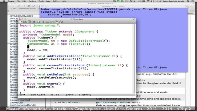 IHM GUI Java Swing n°9 p.2 - Custom Component смотреть онлайн