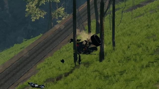 crazy race in BeamNG drive смотреть онлайн