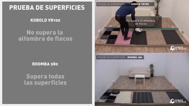 Comparativa robots aspiradores Kobold VR100 e iRobot Roomba 980 смотреть онлайн