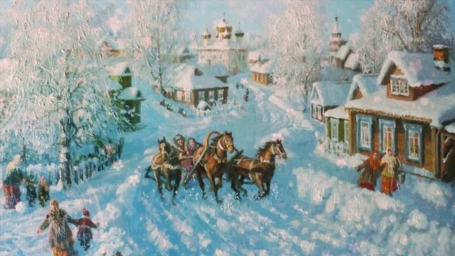 Звуки деревни. Настоящая русская деревня зимой, Звуки природы и пение птиц | Sound of nature смотреть онлайн