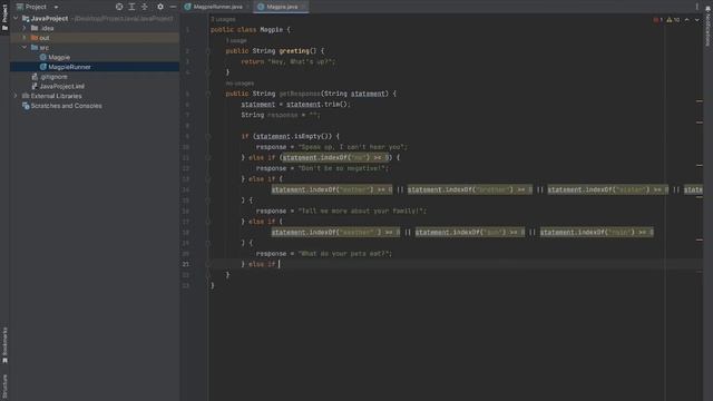 Making a Chatbot in Java InteliJ [BCL Studio] смотреть онлайн