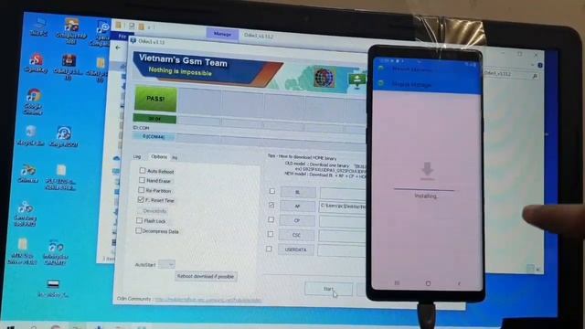 Samsung note 9 Binary 3 root and imei repair n960f Imei repair смотреть онлайн