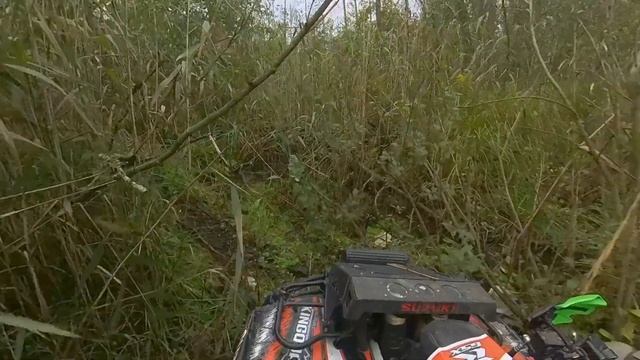 Плохой день для квадроцикла Suzuki Kingquad 750.