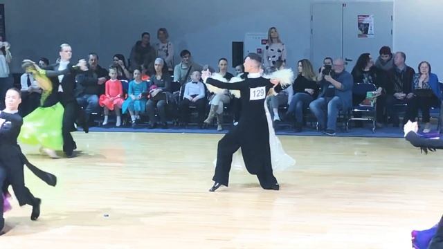 Чемпионат 1 этап Павел Ксенжик - Яна Савко Танго Молодежь смотреть онлайн