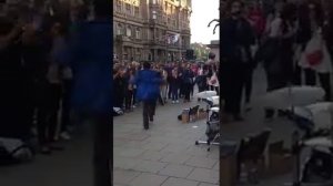 Зажигательные танцы под волынку;)