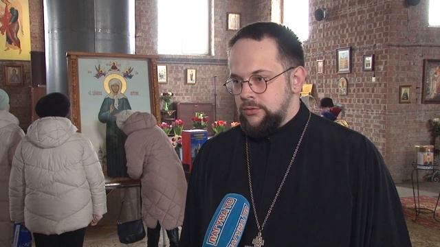 Мощи Матроны Московской привезли в Храм Рождества Христова в Бресте смотреть онлайн