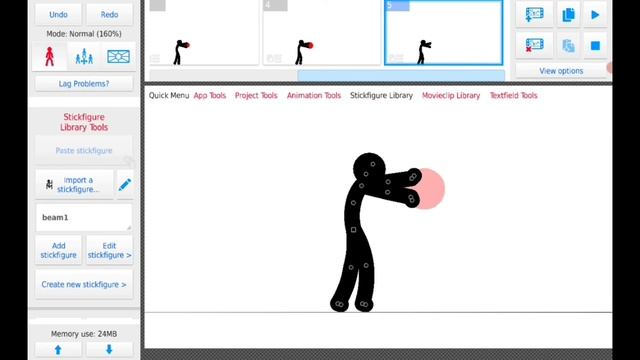 How to animate a laser beam on Stick Nodes смотреть онлайн