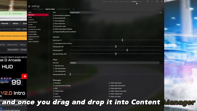 How to Download Initial D HUD , Tachometer + Boost Gauge in Assetto Corsa Mods! смотреть онлайн