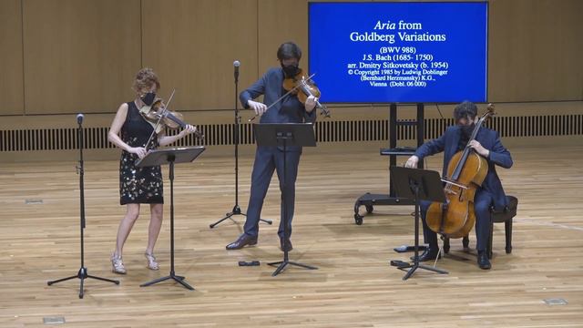 Goldberg Variations, BWV 988: Aria – Johann Sebastian Bach, arr. D. Sitkovetsky | Black Oak Ensembl смотреть онлайн