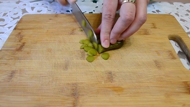 Салат из печени трески "Нежный". смотреть онлайн