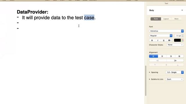 DataProvider in TestNG- Day 38 смотреть онлайн
