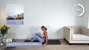 15 Min DUMBBELL ABS WORKOUT at Home | Follow Along No Repeat
