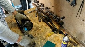 Замена передних пружин Вольво S60, S80.