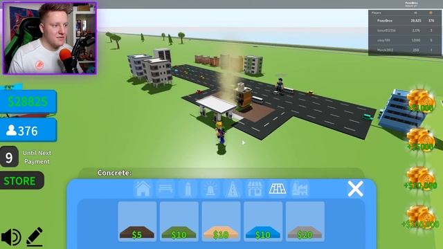 ПОСТРОИЛ *НЕБОСКРЕБ* У СЕБЯ В ГОРОДЕ ROBLOX смотреть онлайн