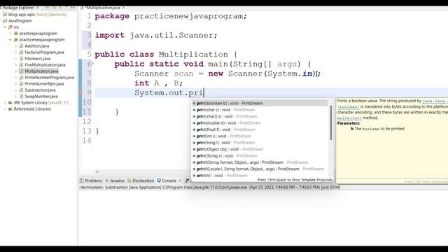 How to multiply two numbers given by user in java | Multiplication of Two Numbers in Java смотреть онлайн