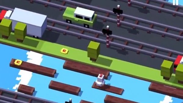 Crossy Road World Record First 4000+ Score!