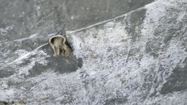 как заделать монтажное отверстие в бетонной стене. смотреть онлайн