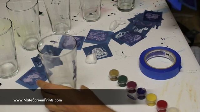 Part 17 - INCREDIBLY Easy Way to Screen Print Glass at Home! смотреть онлайн