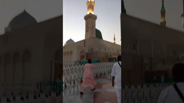 Азан В Медине . Равза. Medina azan. Ravza.