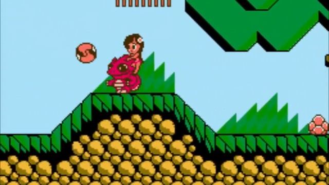 Adventure Island 3 TINA's + googie level 2017 [NES] смотреть онлайн