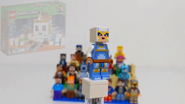 Every LEGO Minecraft Minifigure Skin Ever Made смотреть онлайн