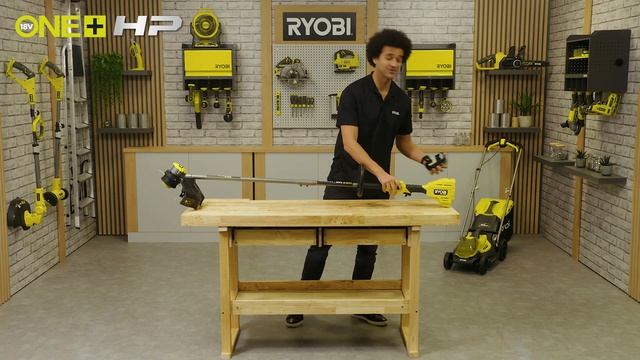 RYOBI® 18V ONE+™ HP Cordless Cordless Whisper 38cm Grass Trimmer [RY18LTX38A] смотреть онлайн