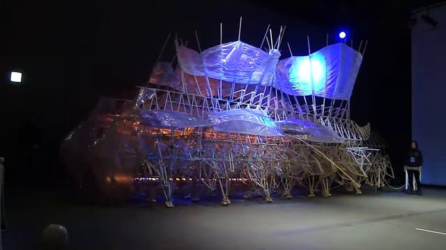 Teo Jansen exhibition 2011 at Miraikan смотреть онлайн