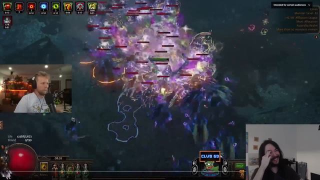 Don't take this keystone on hardcore - RIP #2 PoE Affliction League смотреть онлайн