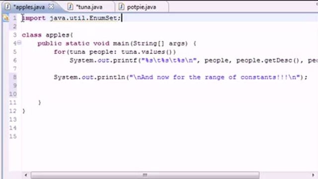 Java Programming Tutorial 45 EnumSet range YouTube смотреть онлайн